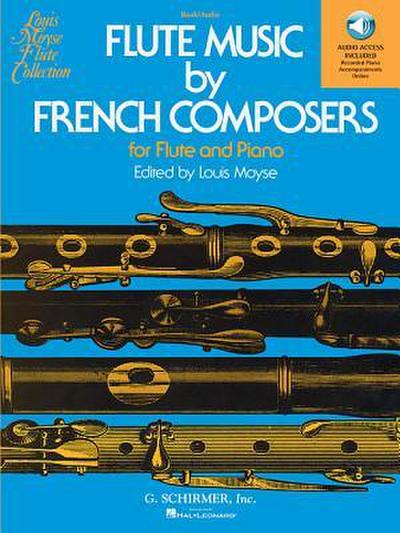 Flute Music by French Composers for Flute and Piano Book/Online Audio