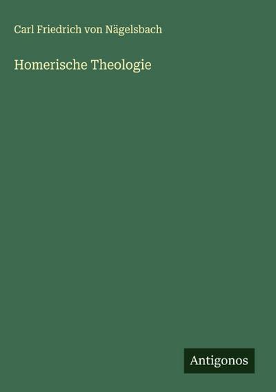 Homerische Theologie