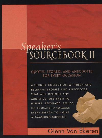 Speaker’s Sourcebook II