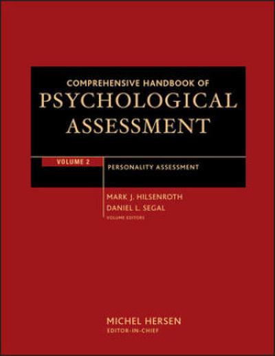 Comprehensive Handbook of Psychological Assessment, Volume 2