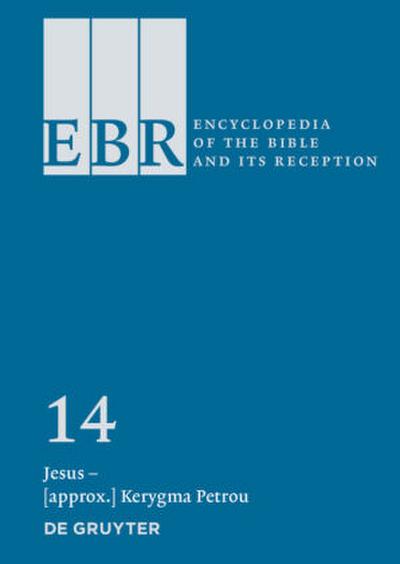 Encyclopedia of the Bible and Its Reception (EBR) Jesus - Kairos
