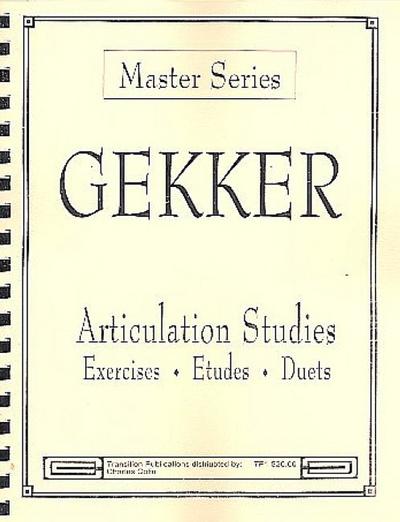 Articulation Studiesfor trumpet