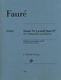 Gabriel Fauré - Violoncellosonate Nr. 2 g-moll op. 117