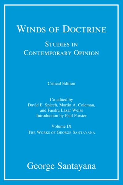 Winds of Doctrine, critical edition, Volume 9