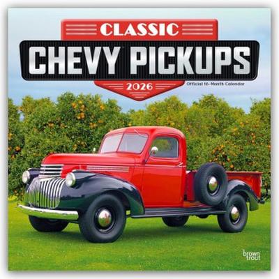 Classic Chevy Pickups - Klassischer Chevy Pickup 2026 - 16-Monatskalender