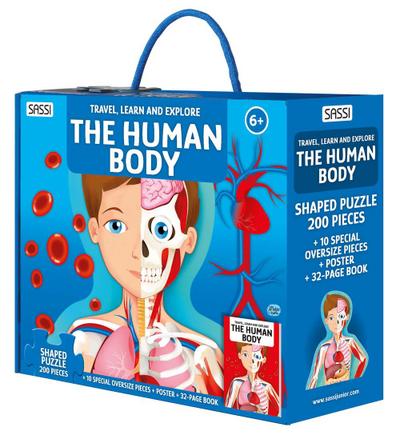 The human body. Travel, learn and explore