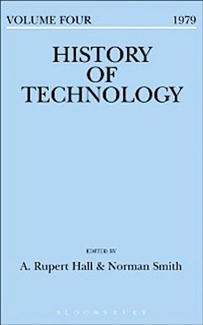 History of Technology Volume 4