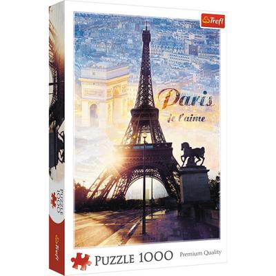 Puzzles - "1000" - Paris im Morgengrauen