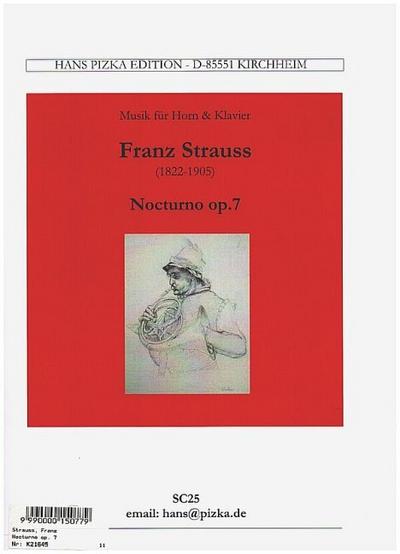 Nocturno op.7für Horn und Klavier