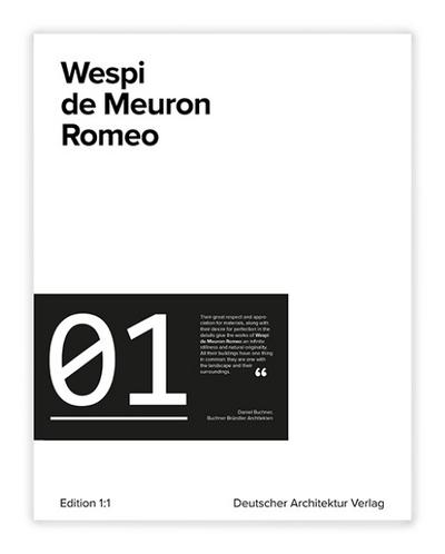 Wespi de Meuron Romeo (Edition 1:1)