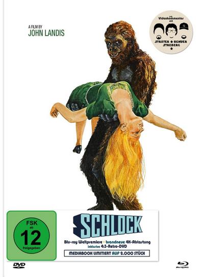 SCHLOCK - Das Bananenmonster, 1 Blu-ray + 1 DVD (Limited Edition Mediabook)