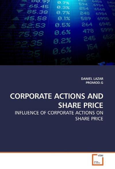 Corporate Actions and share price