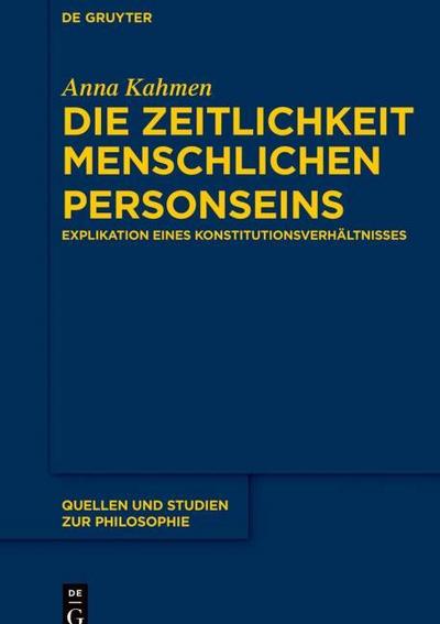 Die Zeitlichkeit menschlichen Personseins