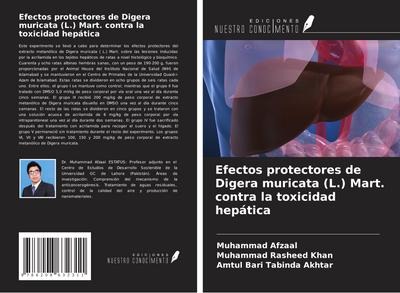 Efectos protectores de Digera muricata (L.) Mart. contra la toxicidad hepática