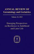 Annual Review of Gerontology and Geriatrics, Volume 32, 2012