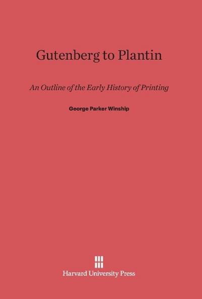 Gutenberg to Plantin
