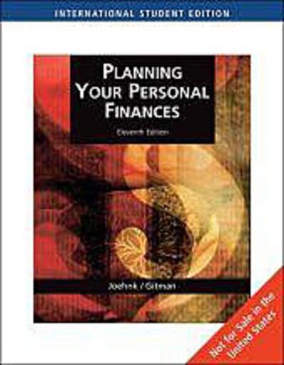 Planning Your Personal Finances (AISE)