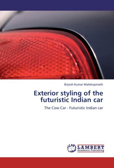 Exterior styling of the futuristic Indian car