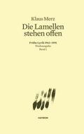 Die Lamellen stehen offen