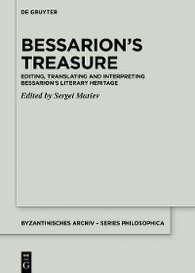 Bessarion’s Treasure