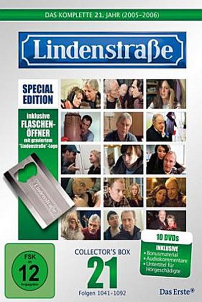 Lindenstraße, Das 21. Jahr. 21.Jahr, 10 DVDs (Collector’s Box, Limited Edition)