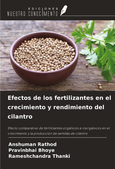 Efectos de los fertilizantes en el crecimiento y rendimiento del cilantro
