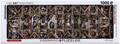 Decke der Sixtinischen Kapelle. 1000-Teile