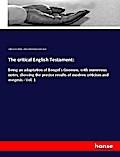 The critical English Testament: