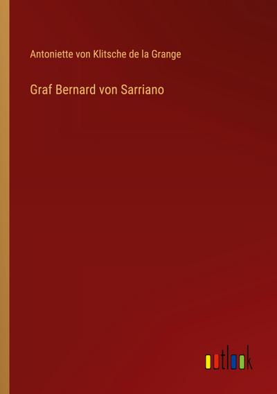 Graf Bernard von Sarriano