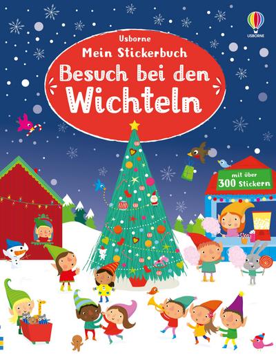 Mein Stickerbuch: Besuch bei den Wichteln