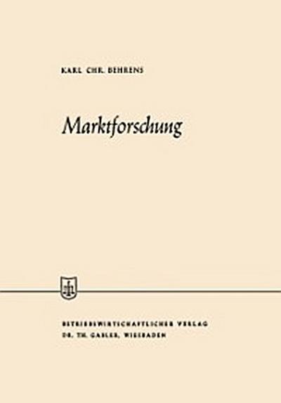 Marktforschung