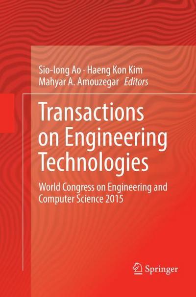 Transactions on Engineering Technologies