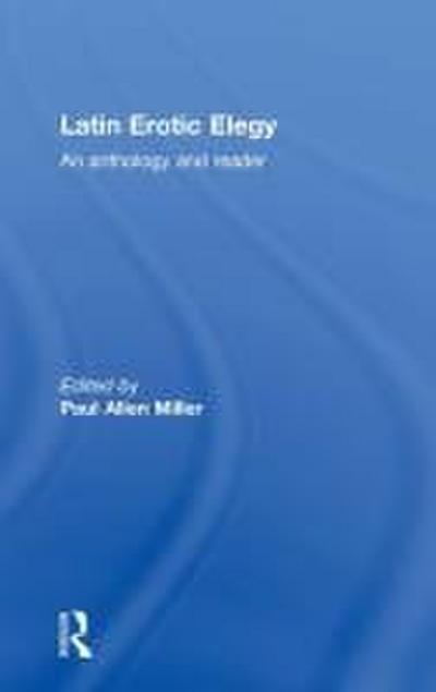Latin Erotic Elegy
