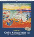 DUMONTS Großer Kunstkalender 2026 - Klassische Moderne, Impressionisten, Expressionisten von  | sonst. Bücher