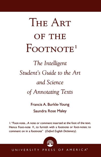 Art of the Footnote