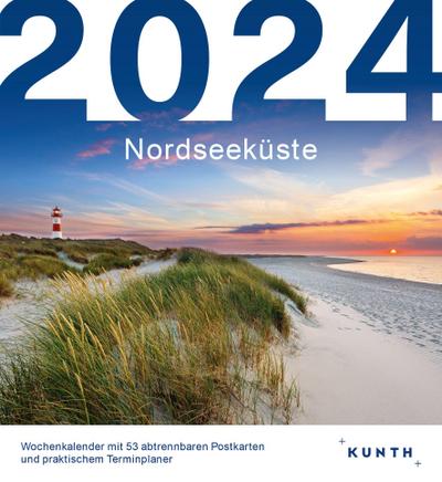 Nordseeküste - KUNTH Postkartenkalender 2024