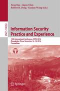 Information Security Practice and Experience