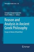 Reason and Analysis in Ancient Greek Philosophy