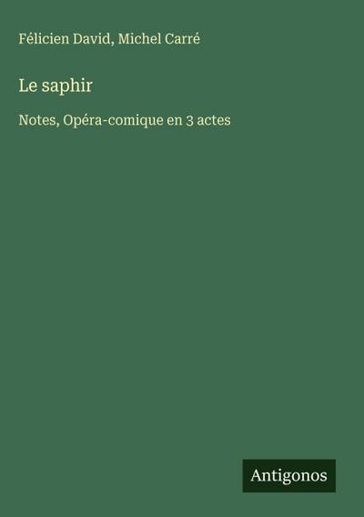 Le saphir