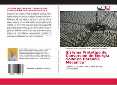 Sistema Prototipo de Conversión de Energía Solar en Potencia Mecánica