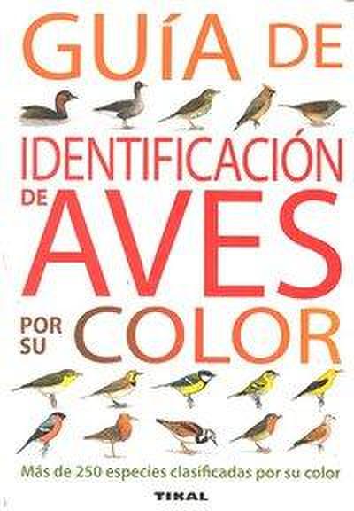 Guía de identificación de aves por su color