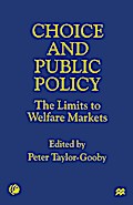 Choice and Public Policy