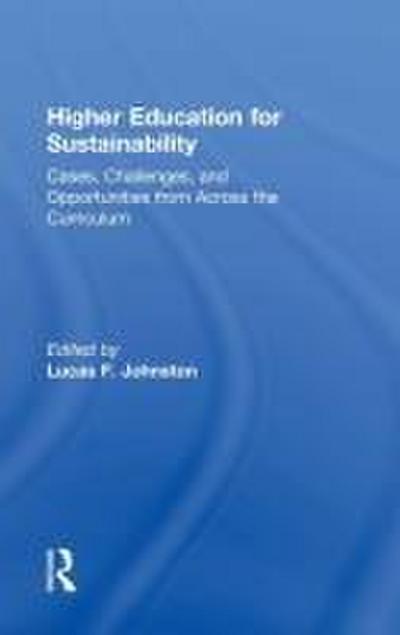 Higher Education for Sustainability