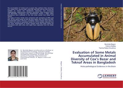 Evaluation of Some Metals Accumulated in Animal Diversity of Cox’s Bazar and Teknaf Areas in Bangladesh