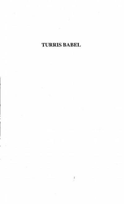 Turris babel