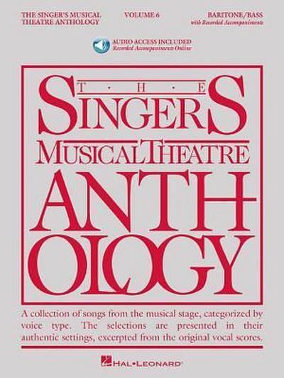 The Singer’s Musical Theatre Anthology - Volume 6: Baritone/Bass Book/Online Audio