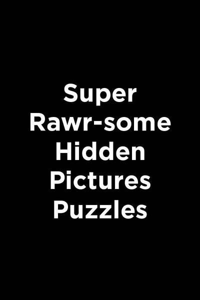 Super Sticker Dinosaur Hidden Pictures