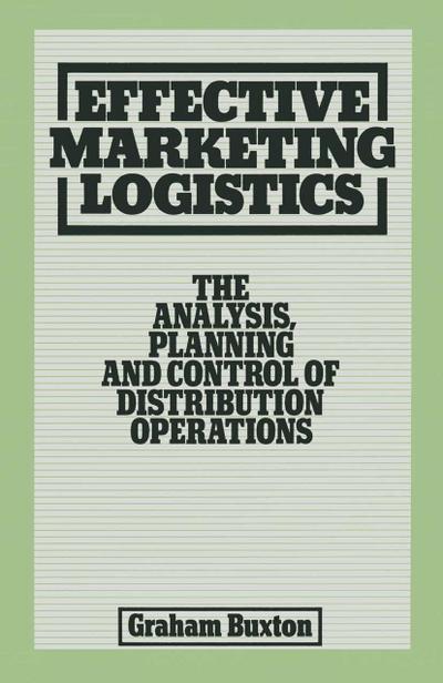 Effective Marketing Logistics