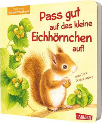 Pass gut auf das kleine Eichhörnchen auf