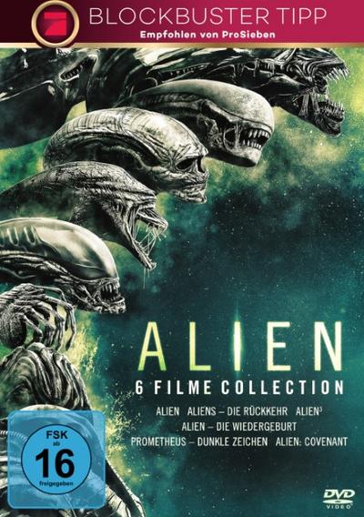 Alien 1-6 Filme Collection ProSieben Blockbuster Tipp